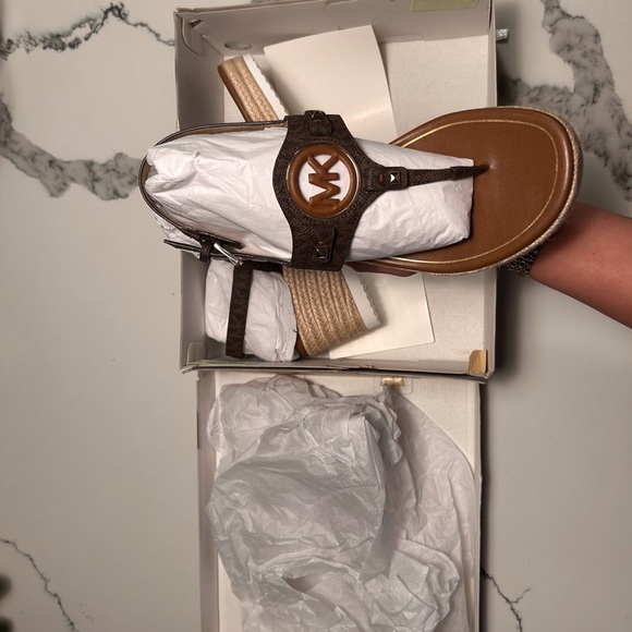 Michael Kors Wedge Sandals - Picture 4 of 9